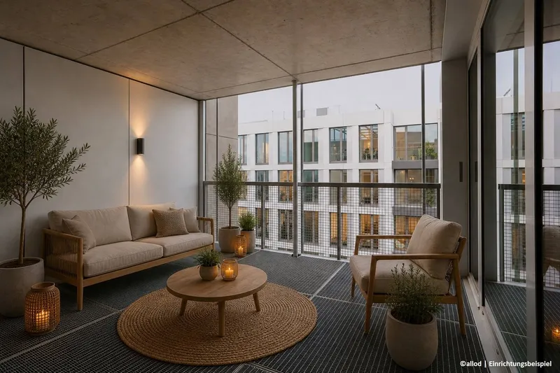 Neubauwohnung mit großer Loggia für lauschige Sommerabende und maximales Freiheitsgefühl — photo 1